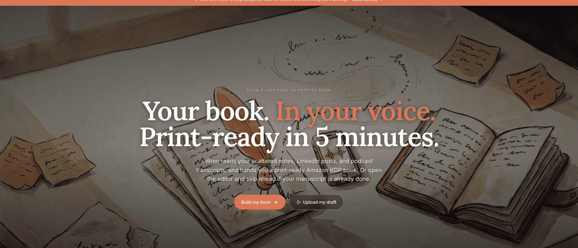 Cover image for "How AI Helps Entrepreneurs Write Books Without Losing Their Voice"